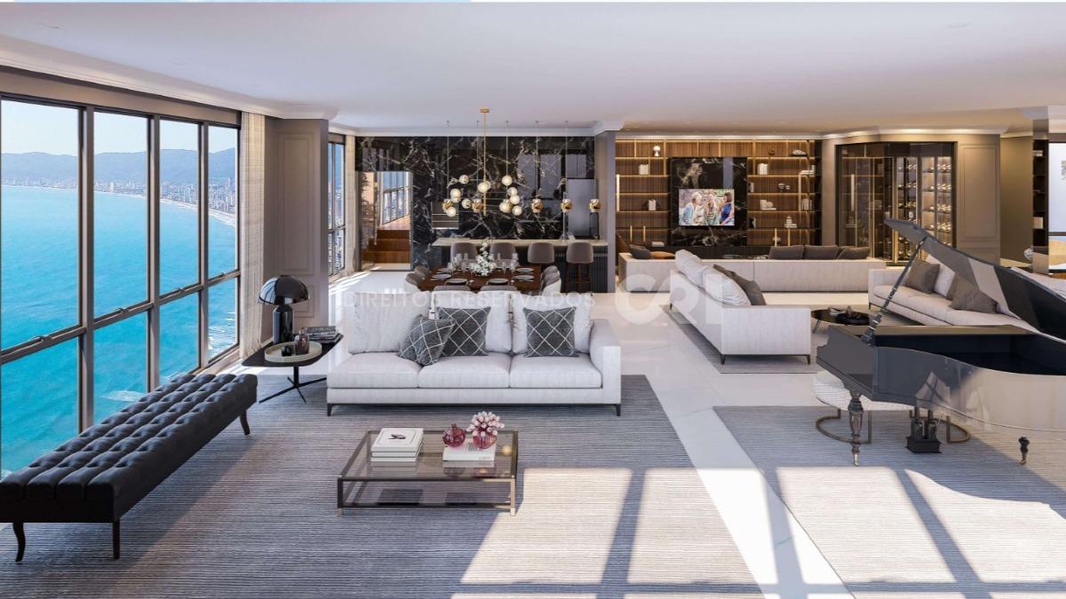 Apartamento no La Rocca com 4 Suítes no Centro de Itapema