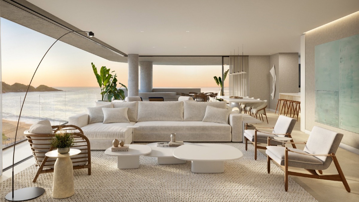 Apartamento com 4 suítes no Edifício Ená by Jayme Bernardo no Estaleiro em Balneário Camboriú