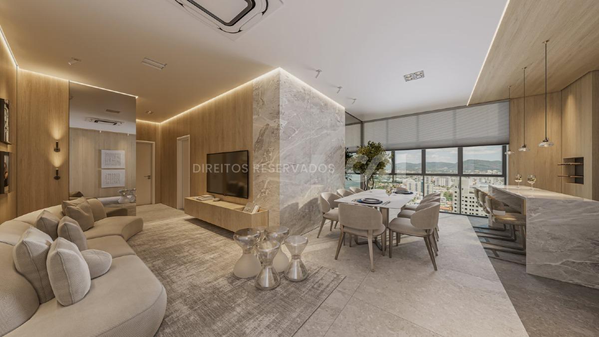 Apartamento com 3 Suítes no Zion Tower em Balneário Perequê, Porto Belo