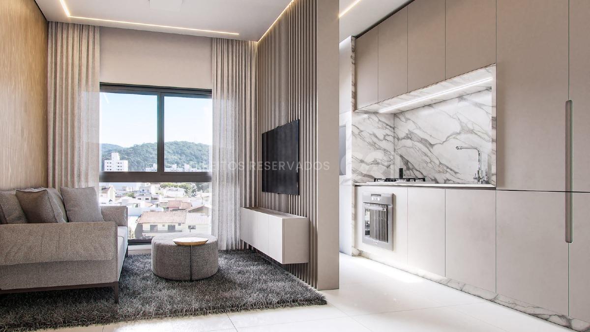 Apartamento com 2 Quartos no NF Moov Home Club no Bairro Nações em Balneário Camboriú