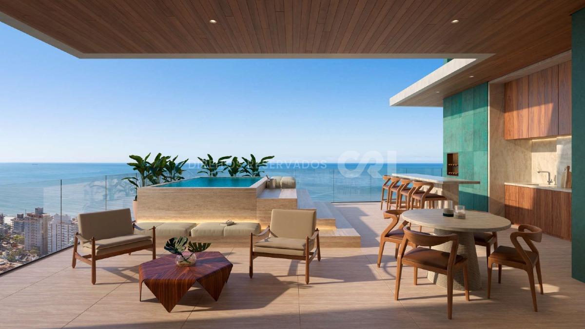 Apartamento com 4 Suítes no Reserva Japandi na Praia Brava em Itajaí