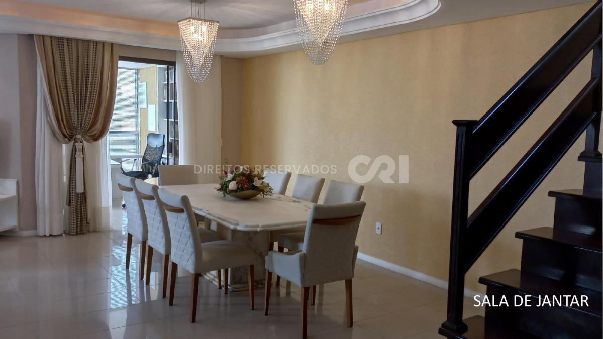 Apartamento Duplex com 4 Suítes no Edifício Canadá em Meia Praia, Itapema