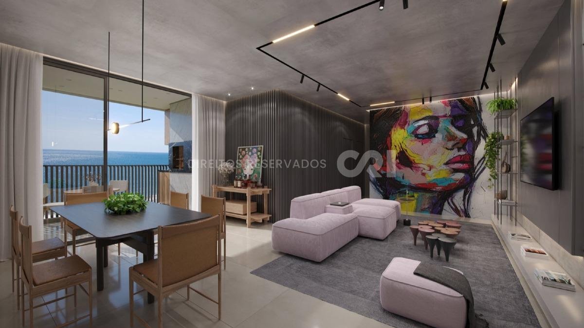 Apartamento com 3 Suítes no Edifício Soirée em Balneário Perequê, Porto Belo