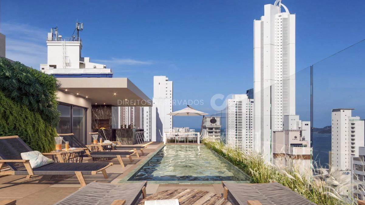Apartamento com 2 Quartos no Edifício Sytonia na Meia Praia em Itapema