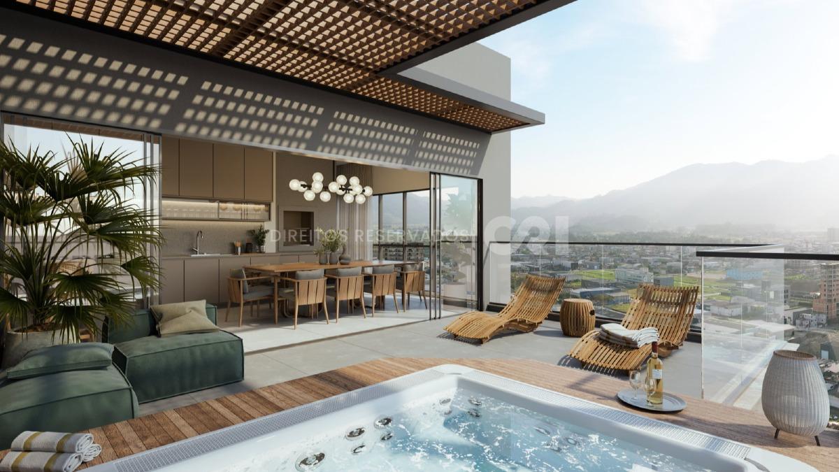 Apartamento com 3 Suítes no Portal 246 Residence na Meia Praia em Itapema