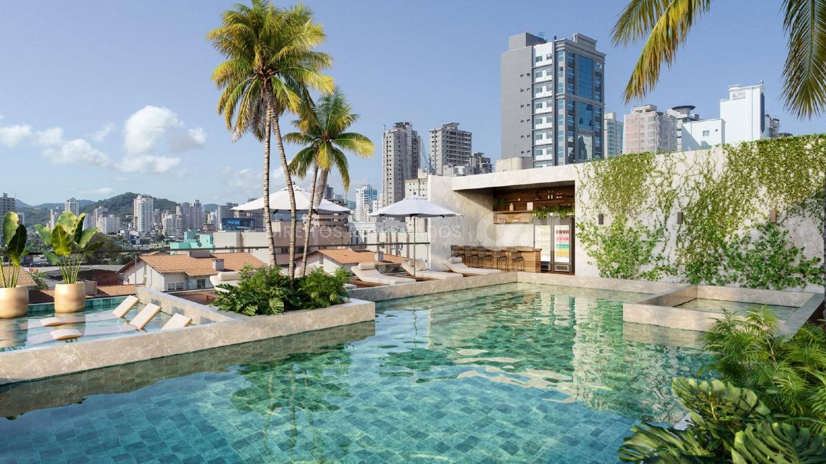 Apartamento com 3 Suítes no Portal 246 Residence na Meia Praia em Itapema