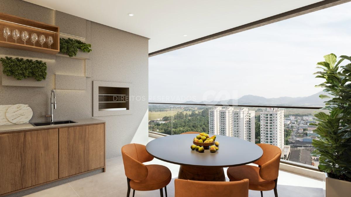 Apartamento com 3 Suítes no Portal 246 Residence na Meia Praia em Itapema