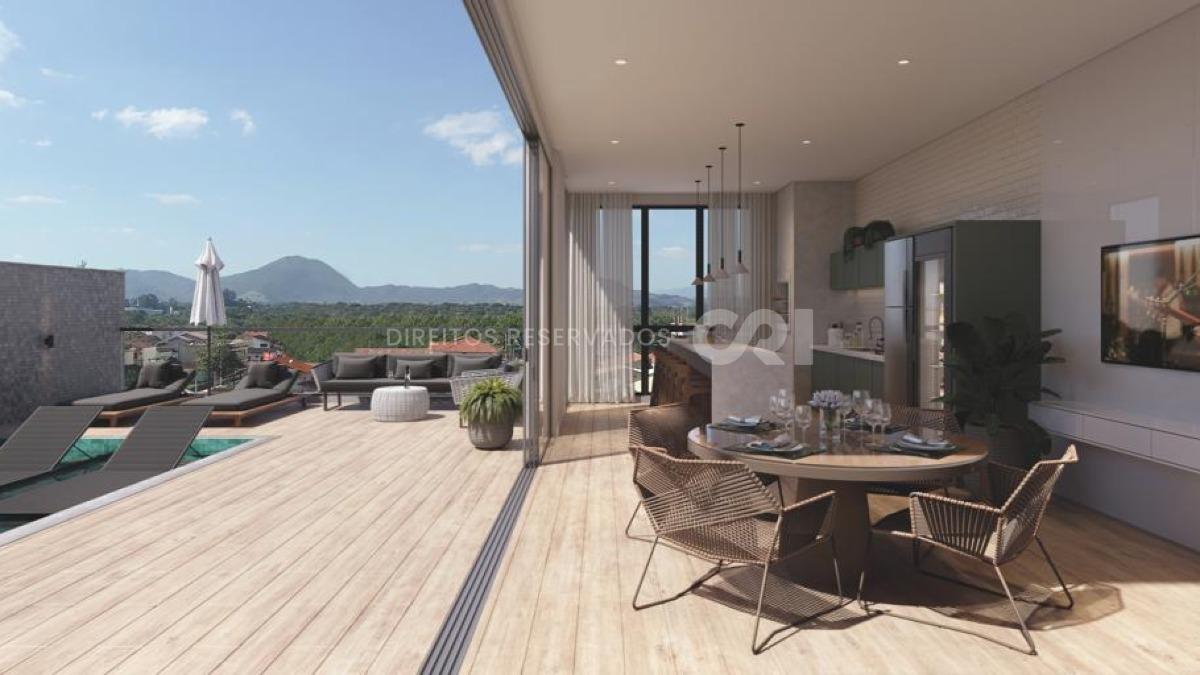 Apartamento com 3 Suítes no Edifício Santiago na Meia Praia, Itapema