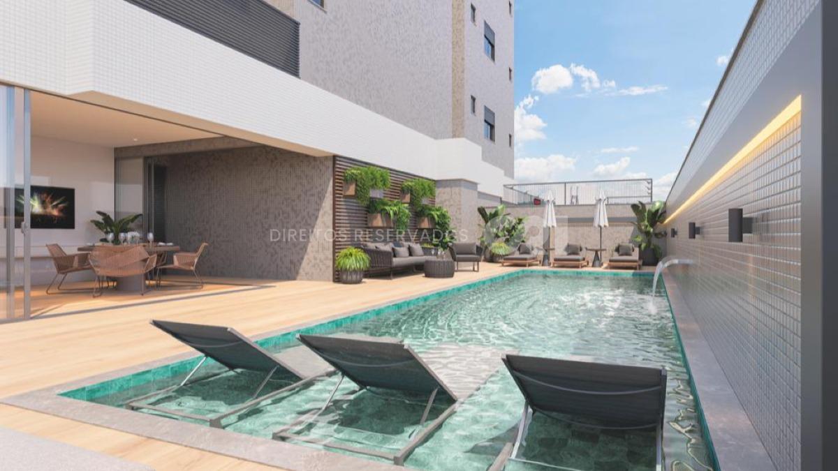 Apartamento com 3 Suítes no Edifício Santiago na Meia Praia, Itapema