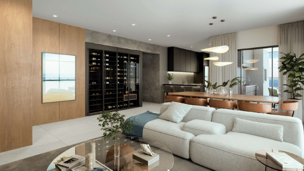 Apartamento com 4 Suítes no Essenza Del Mare no Centro de Itapema
