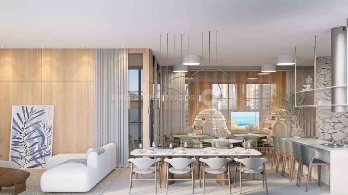 Apartamento com 4 Suítes no Essenza Del Mare no Centro de Itapema