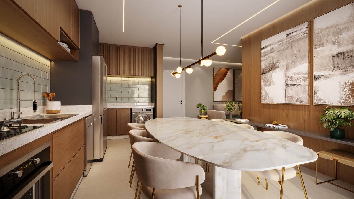 Apartamento com 3 Quartos no Seventy no Bairro Fazenda em Itajaí