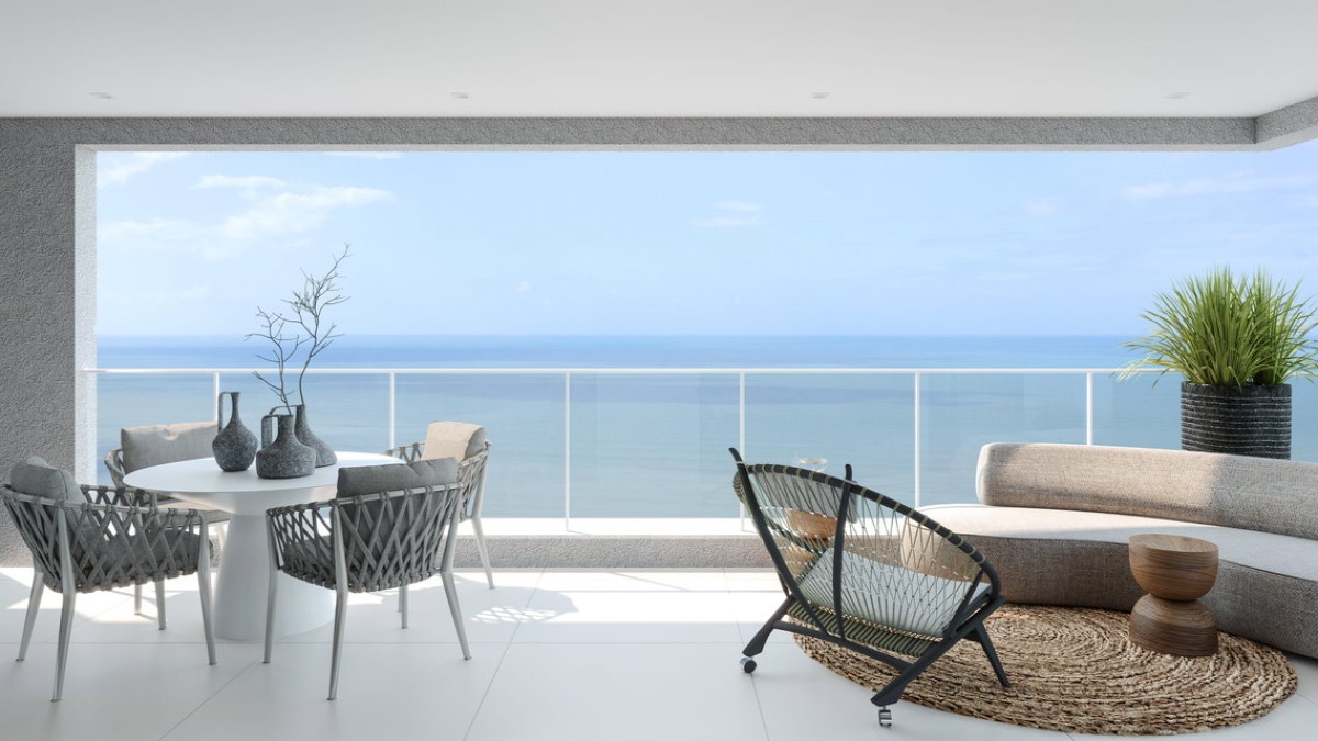 Apartamento com 4 Suítes no L'Atelier Concept Homes na Meia Praia em Itapema