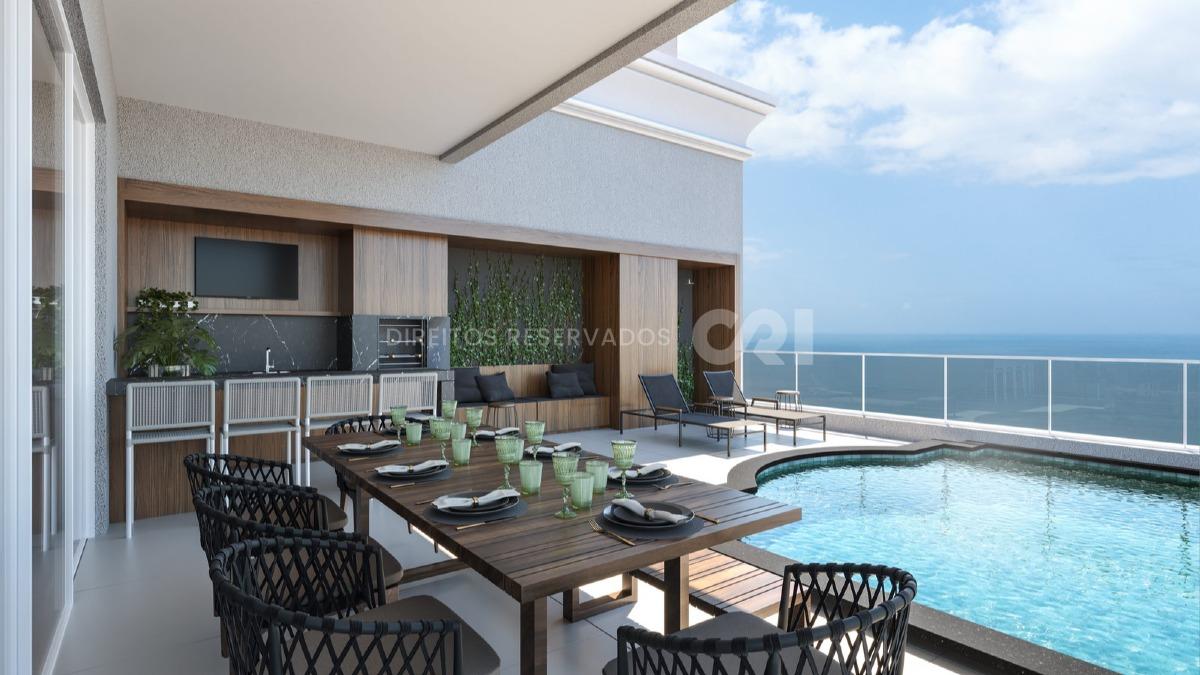 Apartamento com 4 Suítes no L'Atelier Concept Homes na Meia Praia em Itapema