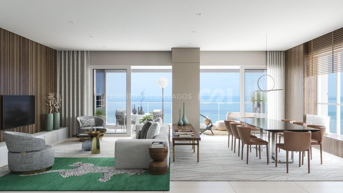 Apartamento com 4 Suítes no L'Atelier Concept Homes na Meia Praia em Itapema