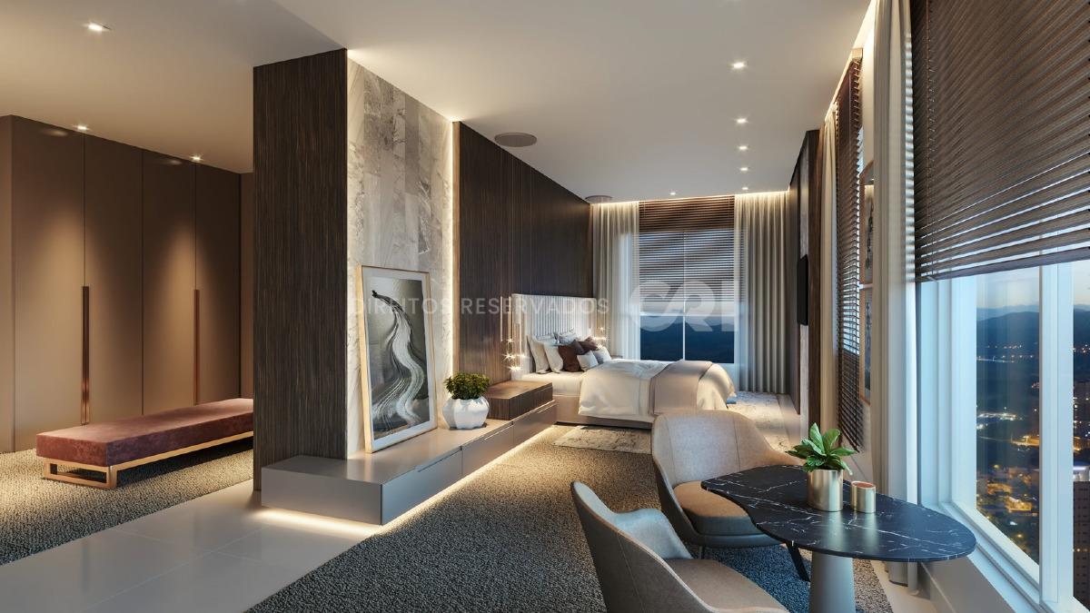 Apartamento com 4 Suítes no L'Atelier Concept Homes na Meia Praia em Itapema