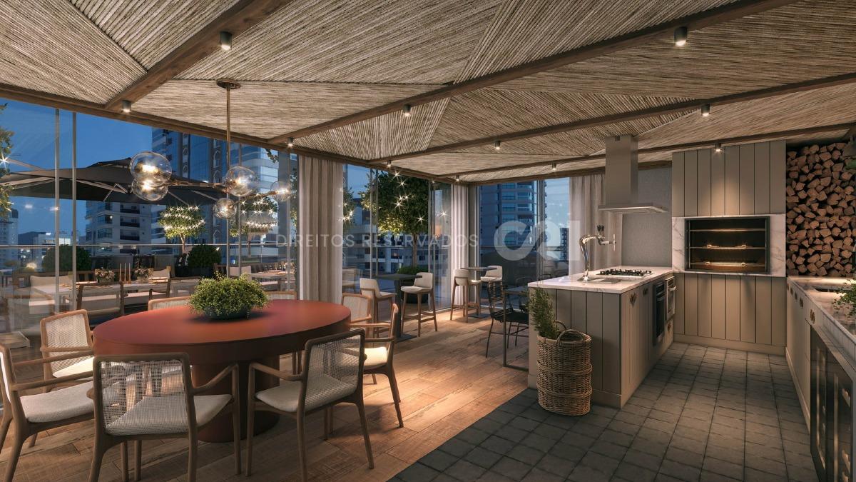 Apartamento com 4 Suítes no L'Atelier Concept Homes na Meia Praia em Itapema