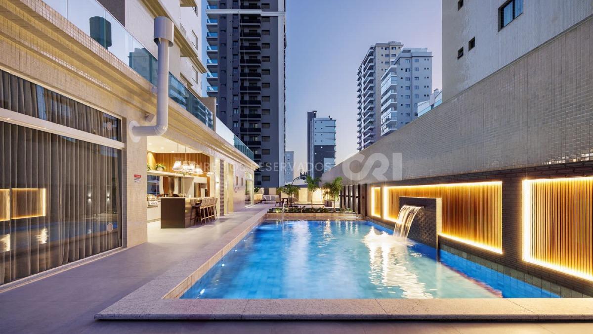 Apartamento com 4 Quartos no Grand Soleil na Meia Praia, Itapema