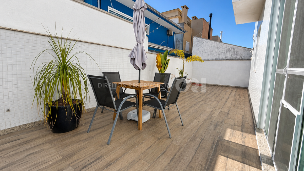 Apartamento garden com 2 quartos no Brava Tower na Praia dos Amores em Balneário Camboriú 