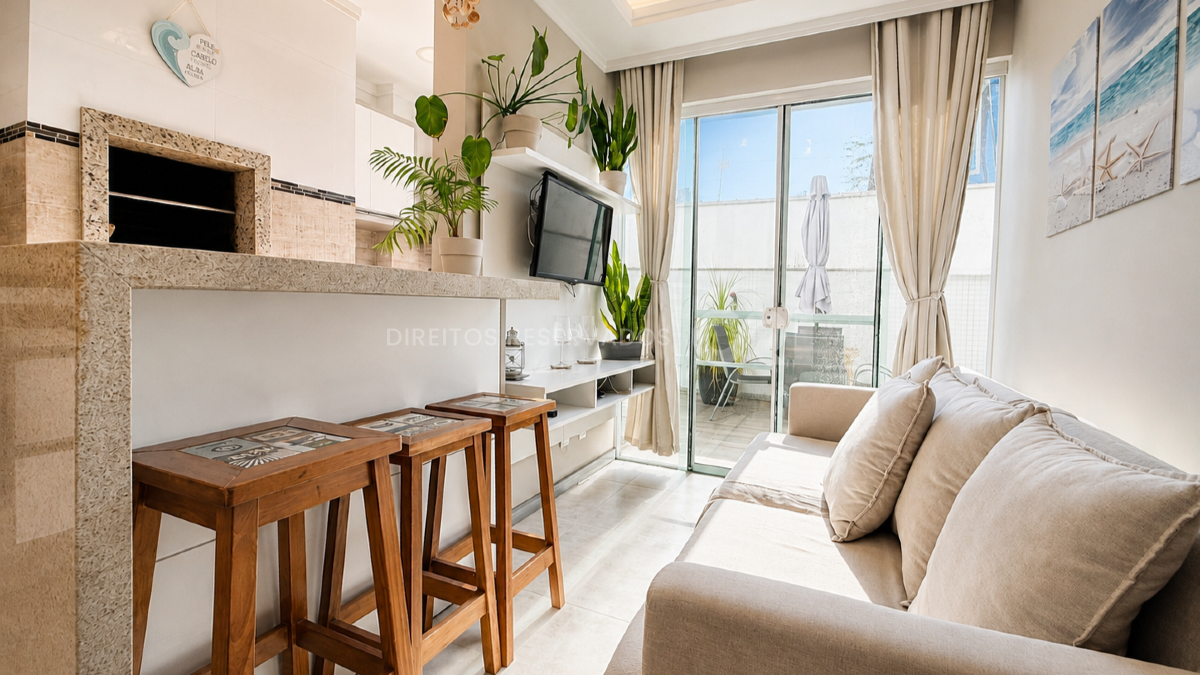 Apartamento garden com 2 quartos no Brava Tower na Praia dos Amores em Balneário Camboriú