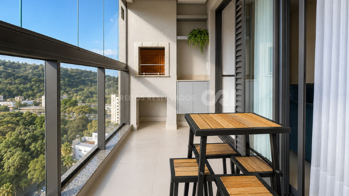 Apartamento com 2 Suítes mobiliado Brava Garden na Praia Brava em Itajaí