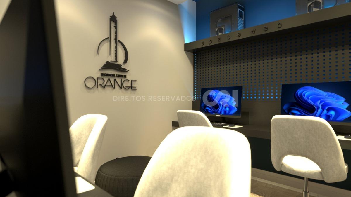 Apartamento com 1 Suíte no Farol de Orange no Centro de Balneário Camboriú