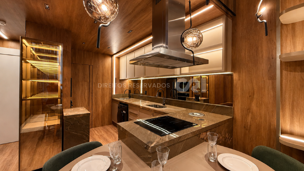 Loft duplex mobiliado com vista mar no Sky Brava na Praia Brava em Itajaí