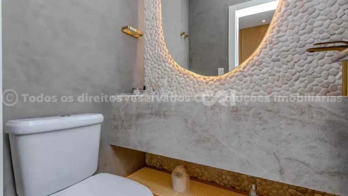 Penthouse Mobiliada 5 Suítes, 6 Banheiros e 4 Vagas no Topázio Imperial Meia Praia Itapema