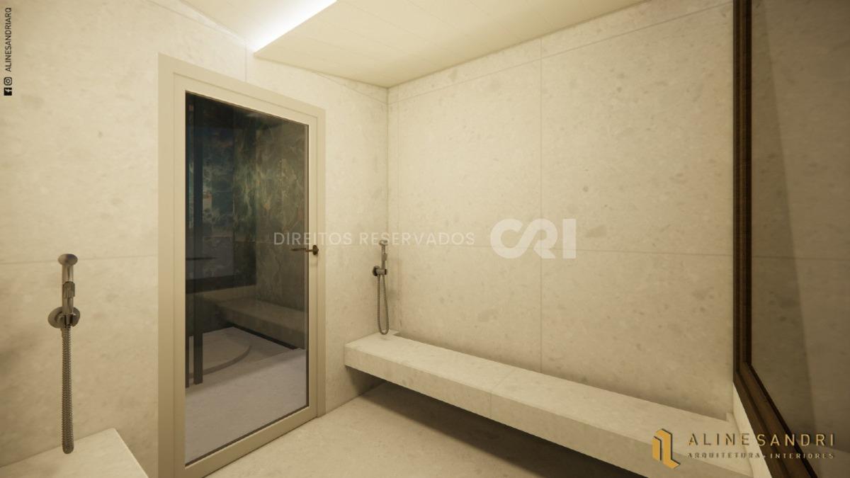 Apartamento com 82m² e 2 Suítes no Edifício Torres da Brava na Praia Brava em Itajaí