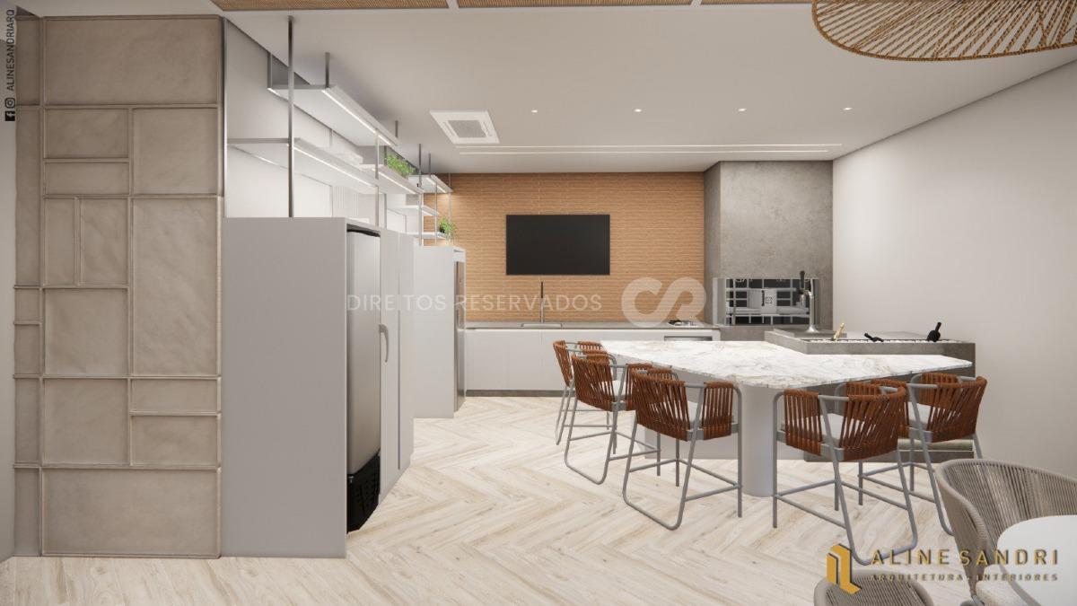 Apartamento com 82m² e 2 Suítes no Edifício Torres da Brava na Praia Brava em Itajaí