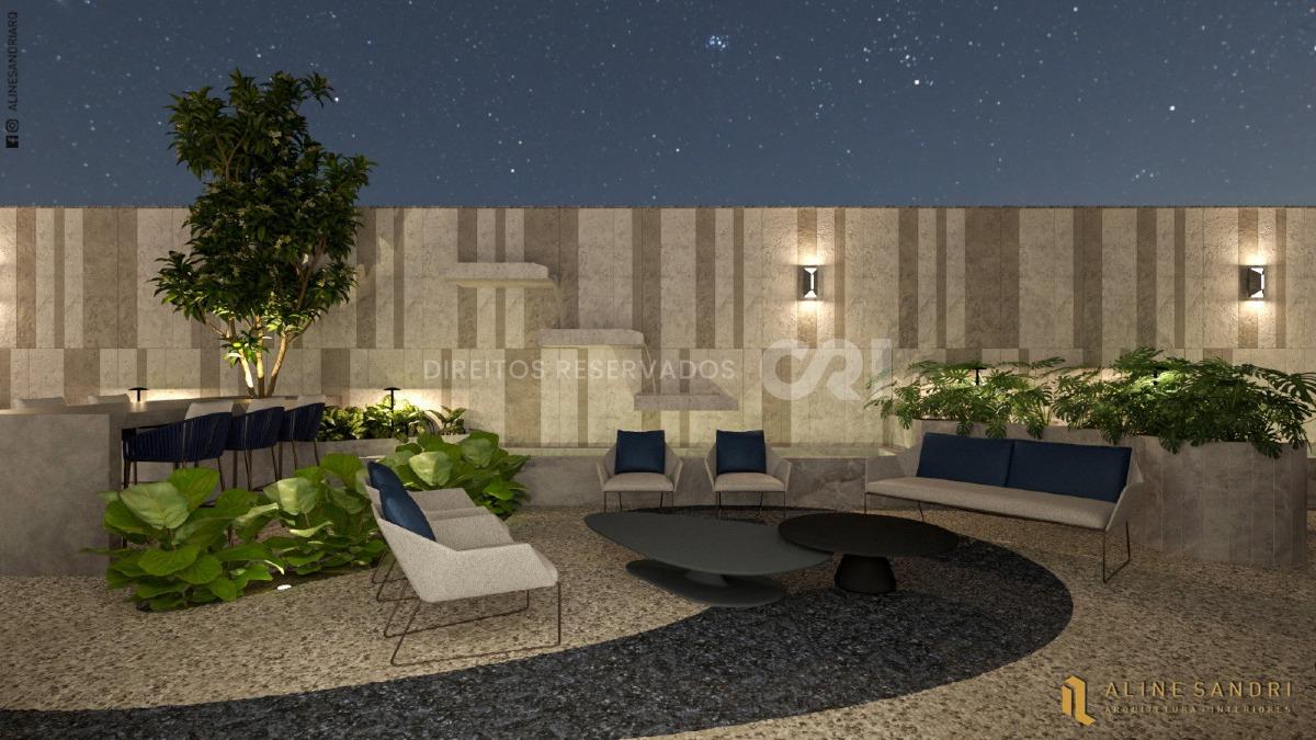 Apartamento com 82m² e 2 Suítes no Edifício Torres da Brava na Praia Brava em Itajaí