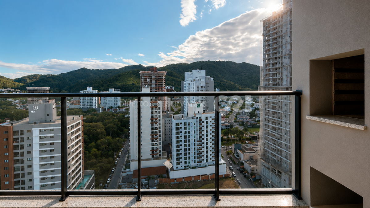 Apartamento com 2 dormitórios com sacada no Sky Brava na Praia Brava em Itajaí