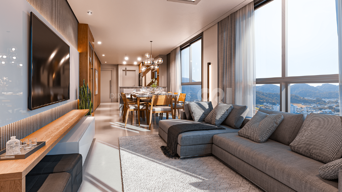 Apartamento com 3 Suítes no Piazza Zilli no Centro de Itapema