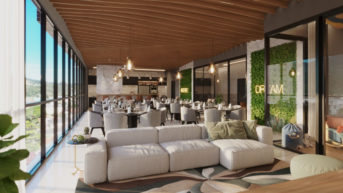 Sala comercial Edifício Houston House em Balneário Perequê Porto Belo