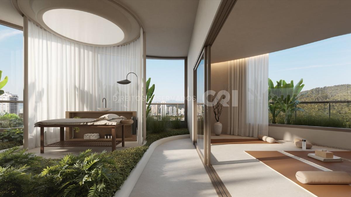 Studio de 49m² no Raro by Sierra na Praia Brava em Itajaí