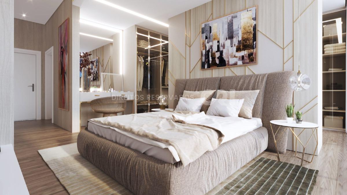 Apartamento com 3 Suítes no Edifício Senses na Meia Praia, Itapema.