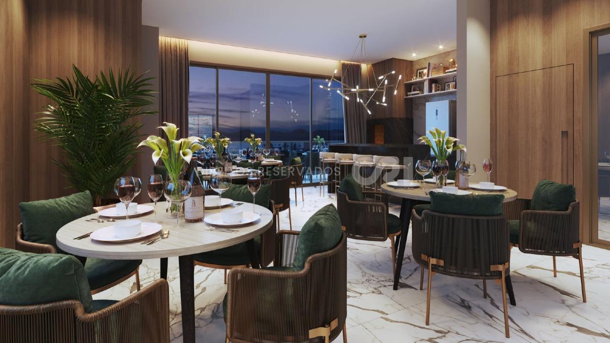 Apartamento com 3 Suítes no Edifício Senses na Meia Praia, Itapema.