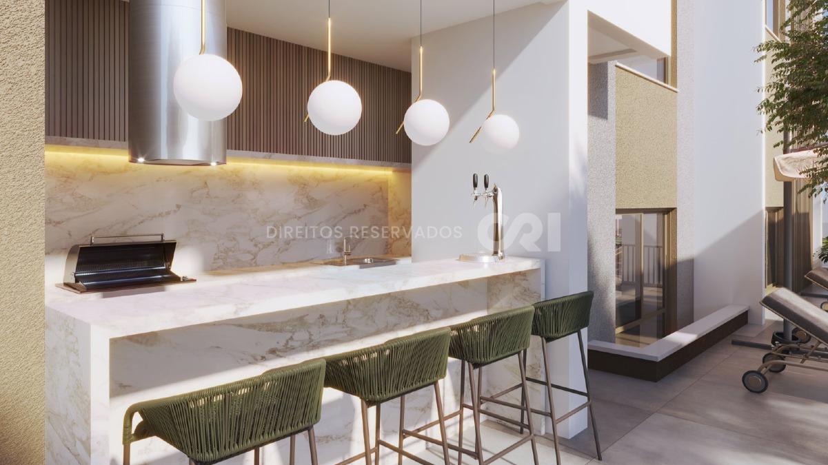 Apartamento com 3 Suítes no Edifício Senses na Meia Praia, Itapema.