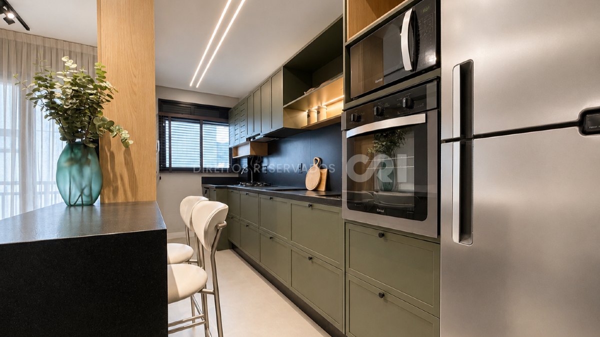 Apartamento com 2 Dormitórios no Edifício Portal da Brava na Praia dos Amores em Balneário Camboriú