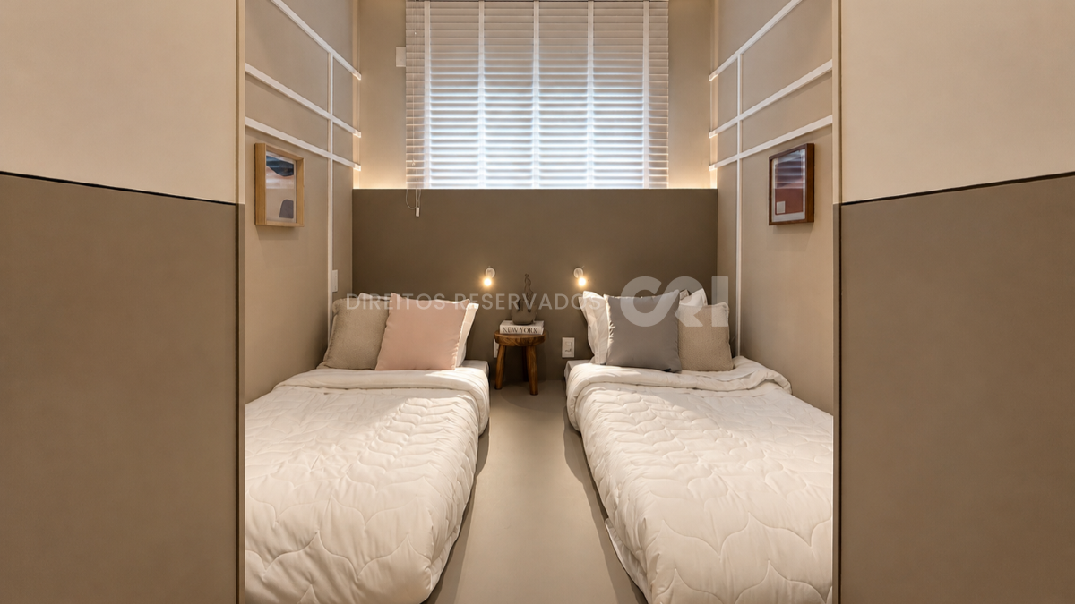 Apartamento com 2 Dormitórios no Edifício Portal da Brava na Praia dos Amores em Balneário Camboriú