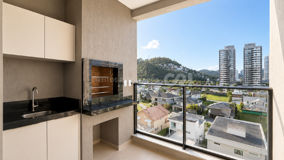 Apartamento com 2 Quartos no Manu Bay na Praia Brava em Itajaí