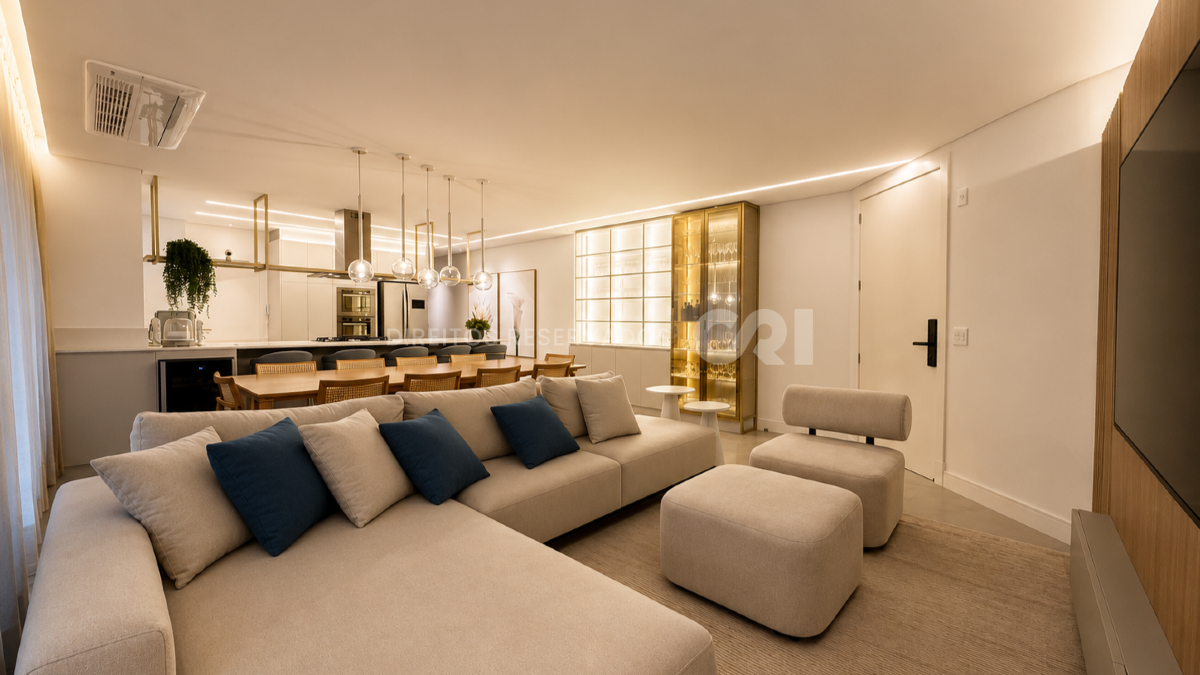 Apartamento com 3 Suítes no Edifício Le Blanc na Praia Brava em Itajaí