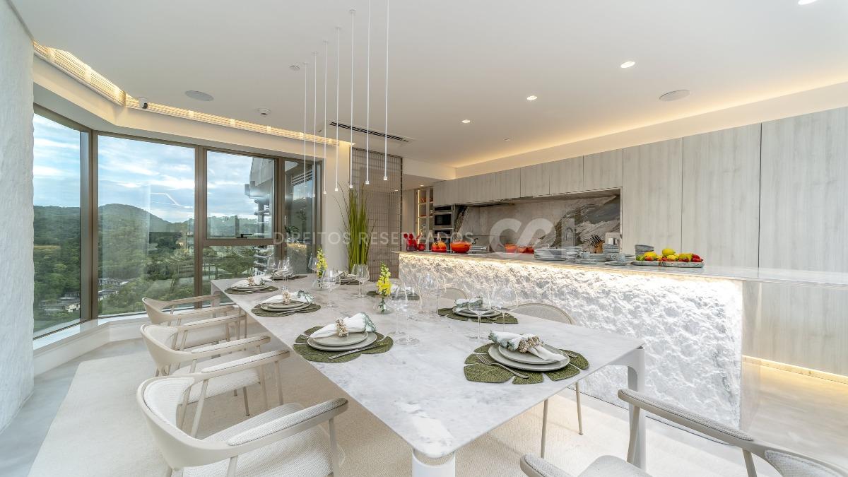 Apartamento Mobiliado com 4 Suítes no Yachthouse by Pininfarina na Barra Sul em Balneário Camboriú