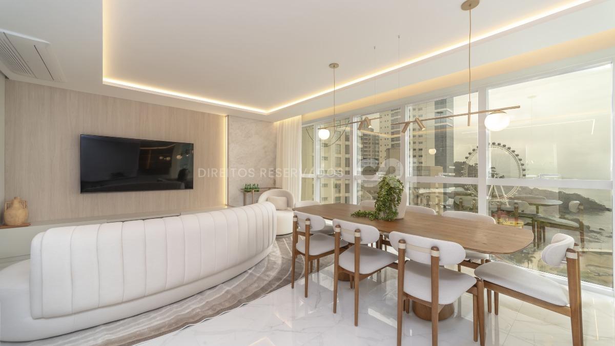 Apartamento Mobiliado com 4 Suítes no Skyline Tower no Pioneiros, Balneário Camboriú