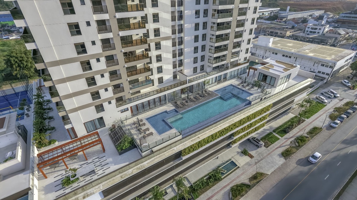 Apartamento com 3 Quartos no Edifício Torres da Brava Sirena na Praia Brava em Itajaí
