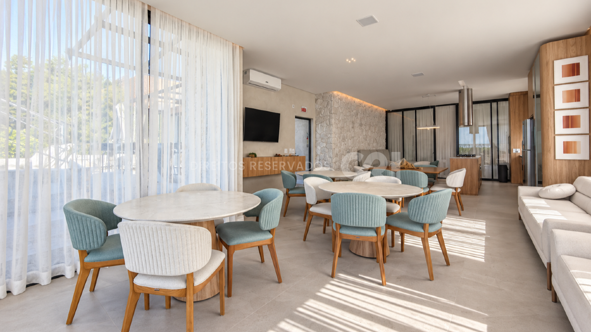 Apartamento Frente Mar Mobiliado com 3 Suítes no La Plage em Cabeçudas, Itajaí