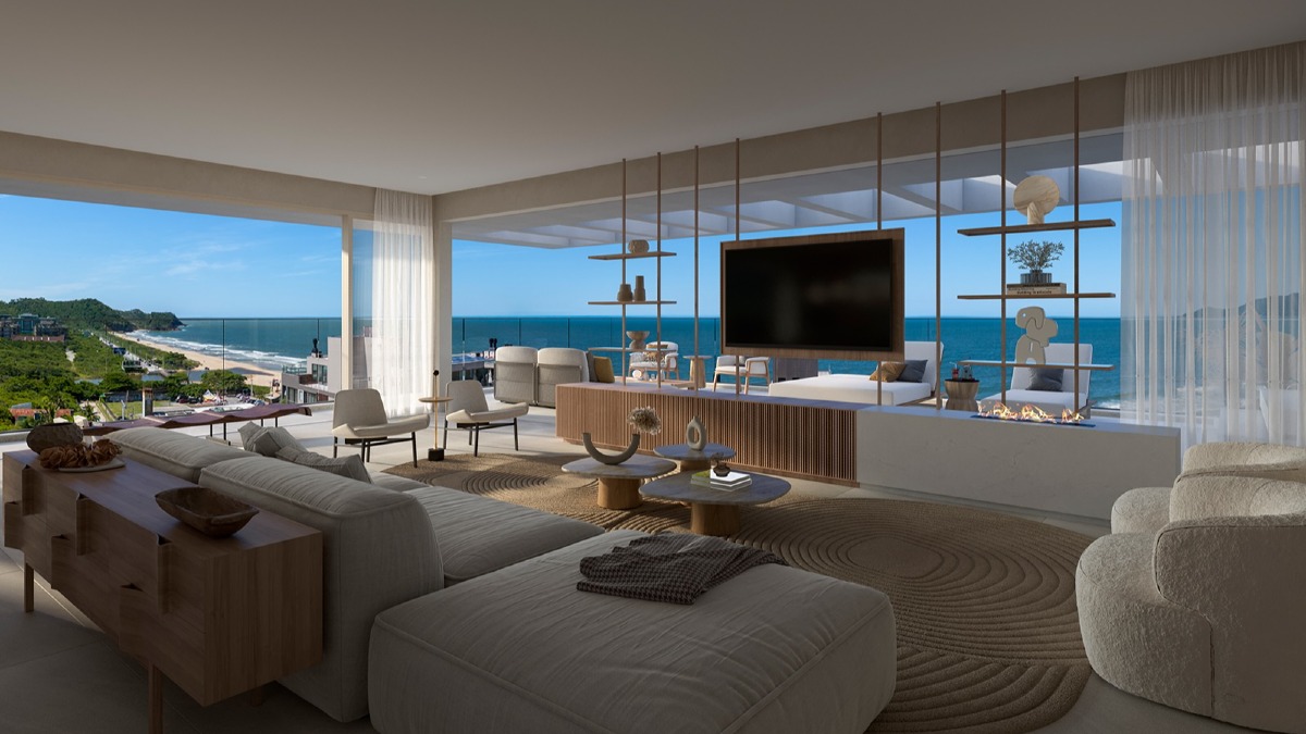 Apartamento com 3 Suítes no Aura Living Home na Praia Brava em Itajaí