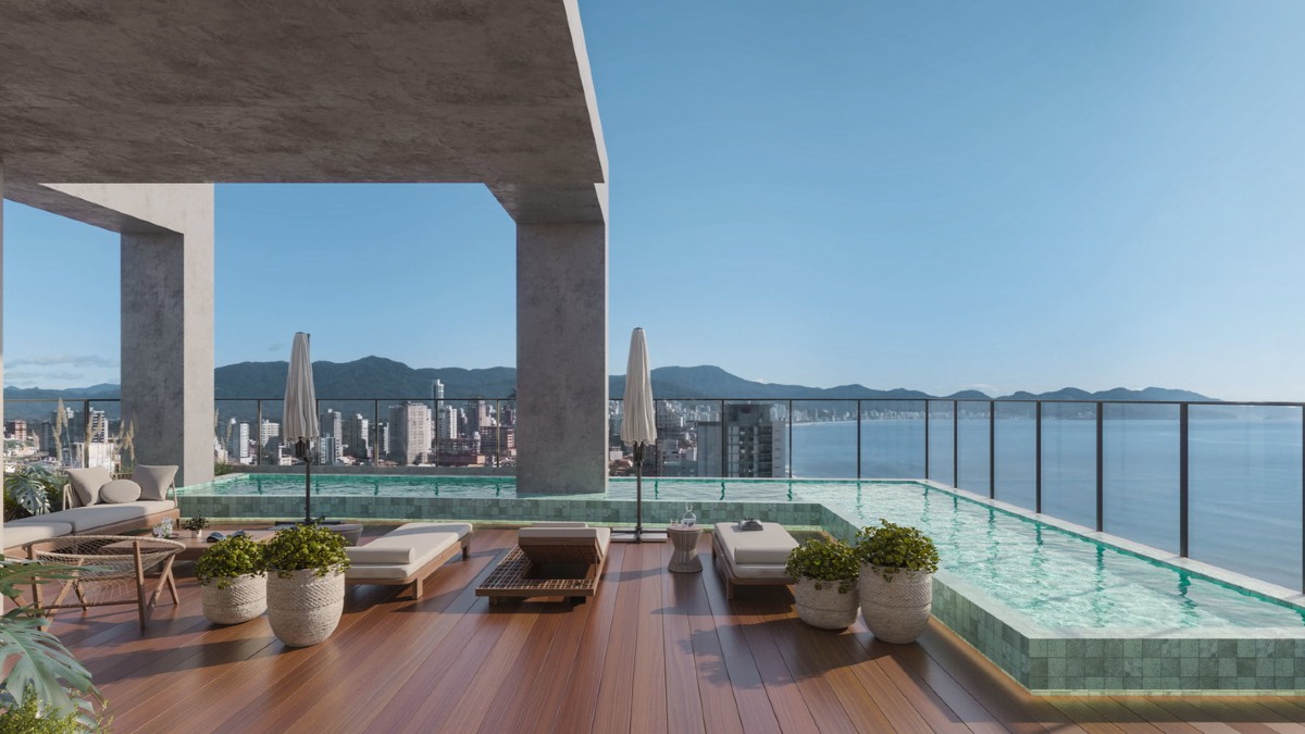Apartamento na Planta com 3 Suítes no Soirée em Perequê, Porto Belo