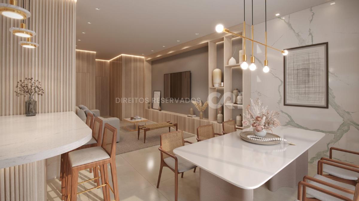 Apartamento na Planta com 3 Suítes no Soirée em Perequê, Porto Belo