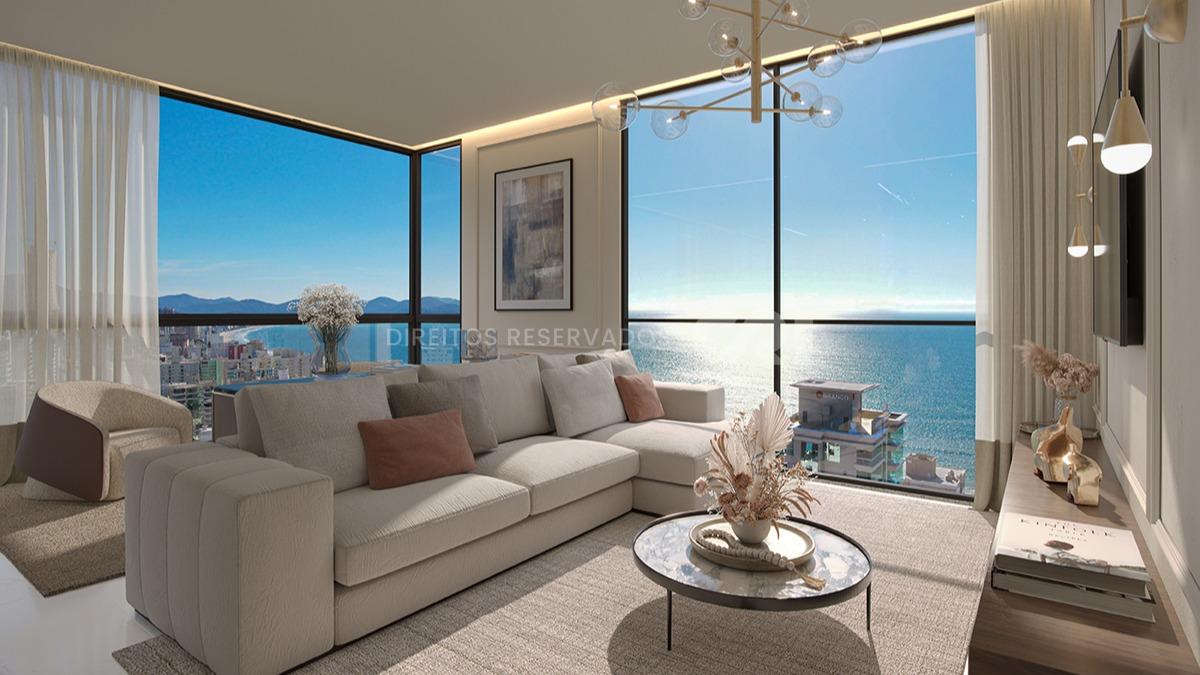 Apartamento com 4 Suítes no The Breeze em Meia Praia, Itapema